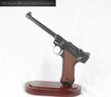 LUGER NAVY 1917 DWM 9MM LUGER 96% PLUS OVERALL ORIGINAL AND MATCHING. - 8 of 9