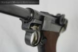 LUGER NAVY 1917 DWM 9MM LUGER 96% PLUS OVERALL ORIGINAL AND MATCHING. - 4 of 9