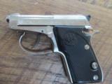 BERETTA 21A .22LR BOBCAT NICKEL LIKE NEW IN BOX - 3 of 4