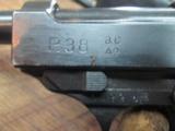 WALTHER P-38 9MM SEMI AUTO CODE AC42
- 3 of 10