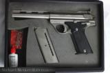 HIGH STANDARD AUTOMAG .44 AMP, MODEL 180
IN FACTORY BOX ALL ORIGINAL UNFIRED CONDITION - 1 of 6