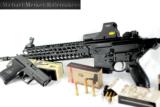sig sauer rmcx 300 blackout package battle ready. eotech, sig x-collapsible stock and ammo - 1 of 12