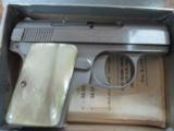 BAUER 25SSP AUTOMATIC POCKET PISTOL AS NEW IN BOX CONDITION ALL ORIGINAL - 2 of 7