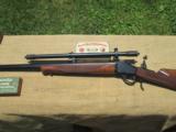 BROWNING 1885 SINGLE SHOT RIFLE IN 38-55 WINCHESTER SHOOTER PACKAGE
- 4 of 23