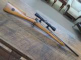 MAUSER 98 SPORTER 8MM BOLT ACTION WITH REDFIELD SCOPE
- 1 of 10