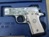 COLT MUSTANG IN BRIGHT NICKEL FINISH AS NEW IN FACTORY BOX. - 2 of 8