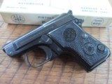 BERETTA 950B 25 JETFIRE, SEMI AUTO COMPACT 25 ACP. - 1 of 7