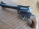 RUGER SINGLE SIX REVOLVER NEW MODEL .22 LR LATE 70'S - 5 of 8