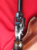 COLT TROOPER MKIII 6 INCH BLUE 357 REVOLVER WITH HOLSTER - 7 of 9