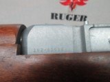 RUGER MINI 14 182 SERIES WITH STAINLESS METAL AND WOOD STOCK - 10 of 11