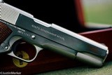 COLT 1911 SERIES 70 STAINLESS .45 ACP WITH PRESENTATION BOX - 7 of 10