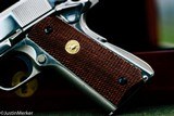 COLT 1911 SERIES 70 STAINLESS .45 ACP WITH PRESENTATION BOX - 3 of 10