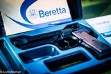 BERETTA 92F 9MM WITH WOOD GRIPS IN THE BOX FROM ITALY - 2 of 12