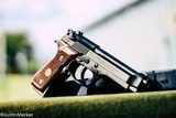 BERETTA 92F 9MM WITH WOOD GRIPS IN THE BOX FROM ITALY - 7 of 12
