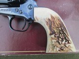 colt single action army e3rd generation saa in 45 lc 1990 mfg. in box unfired - 12 of 21
