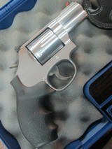 SMITH & WESSON MODEL 686-6 2 1/2 INCH BARREL 357 MAGNUM 6 SHOT STAINLESS WITH CUSTOM HOLSTER - 2 of 8