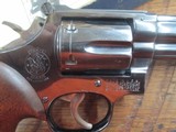 ORIGINAL SMITH & WESSON .357 COMBAT MAGNUM PRE MODEL 19 4 INCH BLUED WITH FACTORY LETTER AND BOX. - 5 of 10