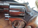 ORIGINAL SMITH & WESSON .357 COMBAT MAGNUM PRE MODEL 19 4 INCH BLUED WITH FACTORY LETTER AND BOX. - 8 of 10