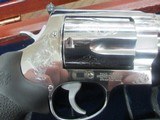 SMITH & WESSON 500 REVOLVER FACTORY ENGRAVED 6 3/8 BARREL HIGH POLISHED - 3 of 11