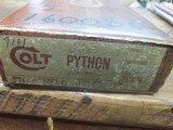 COLT PYTHON FACTORY ORIGINAL BOX 1977 ERA - 3 of 5
