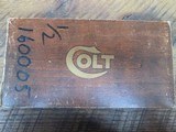 COLT PYTHON FACTORY ORIGINAL BOX 1977 ERA - 1 of 5