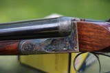 mainwaring 12 gauge box lock sxs shotgun. - 2 of 12