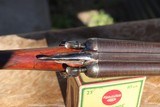 Belgium 10 Gauge Hammer Side Lock Shotgun - 3 of 8