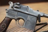 Mauser C- 96 Broomhandle Pistol Caliber .30 Mauser - 7 of 8