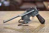 Mauser C- 96 Broomhandle Pistol Caliber .30 Mauser - 1 of 8