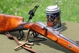 German 1871 Schuetzen Style Bolt Action Rifle 9.5 x 47 R Caliber - 8 of 13