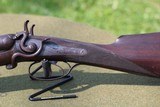 Joseph Manton & Co.Non Rebounding Hammer Sidelock , Sidelever .12 Gauge Shotgun - 2 of 9