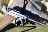 Luger 1937 S/42 Code 9mm Pistol - 4 of 10