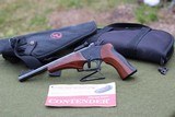 Thompson Center ContenderSingle Action.45 colt.410 Gauge andextra .22 LR Barrel - 1 of 9