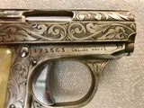 Astra EngravedCub Model.22 Short CaliberSemi Auto Pistol - 4 of 9