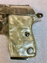 Astra EngravedCub Model.22 Short CaliberSemi Auto Pistol - 6 of 9