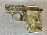 Astra EngravedCub Model.22 Short CaliberSemi Auto Pistol - 8 of 9