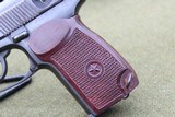 Russian MakarovPistolModel IJ7018A9x18 Caliber - 2 of 8