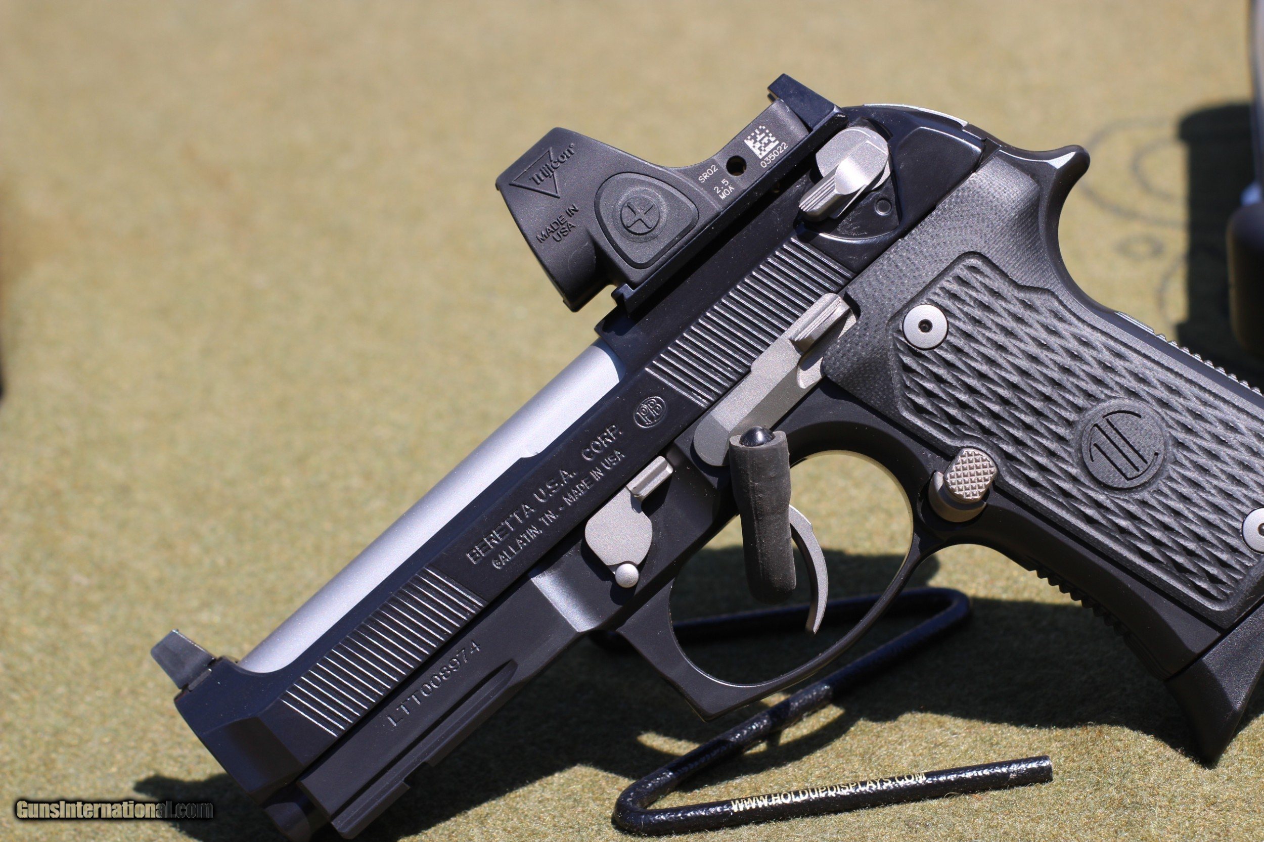 Beretta 92 Elite Ltt Compact Langdon Tactical Custom 9mm Pistol 7586