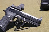 Beretta 92 Elite LTT Compact Langdon Tactical Custom 9mm Pistol - 7 of 7