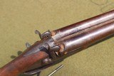 English Black Powder Percussion Non Rebounding Hammer Shotgun .12 Gauge - 8 of 9