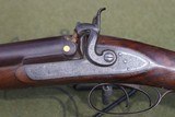 English Black Powder Percussion Non Rebounding Hammer Shotgun .12 Gauge - 3 of 9