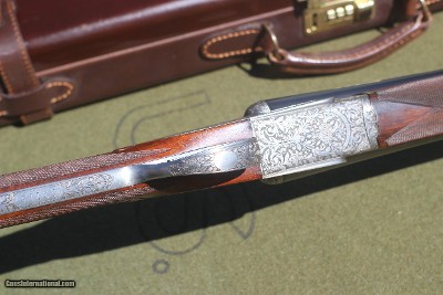 Mauser Bar Action Sidelock.12 Gauge Ejector Shotgun - Image 13 of 20