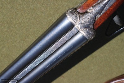 Mauser Bar Action Sidelock.12 Gauge Ejector Shotgun - Image 12 of 20