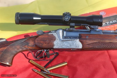 Austrian O/U Safari Rifle 9.3X 74 R - Image 10 of 15