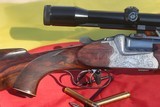 Austrian O/U Safari Rifle 9.3X 74 R - 8 of 15