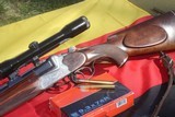 Austrian O/U Safari Rifle 9.3X 74 R