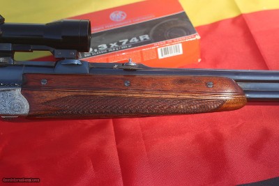 Austrian O/U Safari Rifle 9.3X 74 R - Image 11 of 15