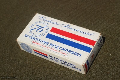 Winchester Bicentennial 1976 Production Collector Ammo
30/30 Caliber