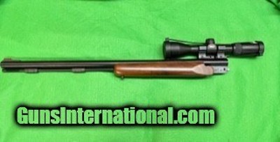 Thompson Center Encore 209X
50 Magnum Muzzleloader Barrel & Forend
With
Nikon
Omega Scope