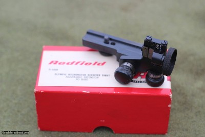 Vintage Redfield Olympic Micrometer Receiver Sight